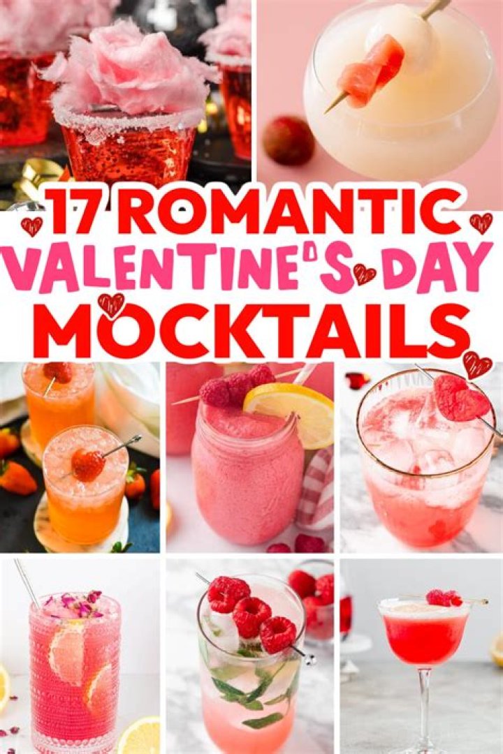 6 Non-Alcoholic Valentine's Day Mocktails to Try