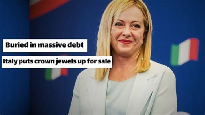 Buried in massive debt, Italy puts crown jewels up for sale