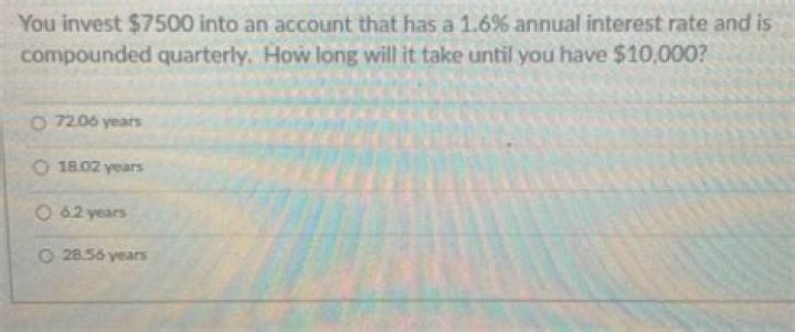 If you have $15,000 in an account with a 4.5% interest rate, compounded quarterly, how much money wi