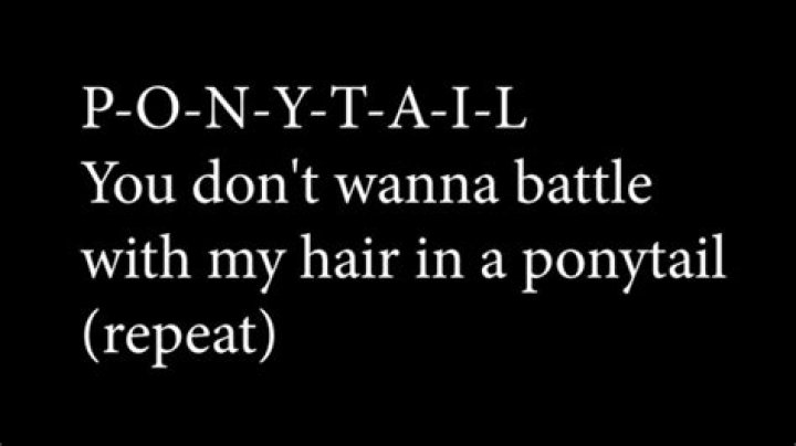 Lyrics & Translations of Ponytail by Haschak Sisters