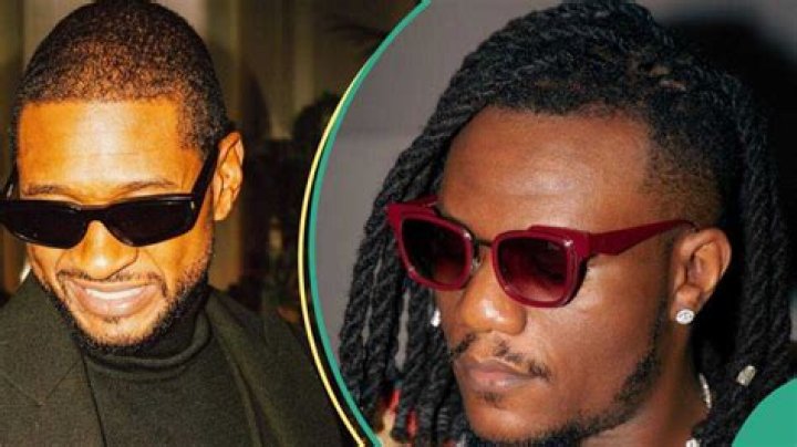 “Naija 2 D World”: American Singer Usher Warms Hearts After Acknowledging Pheelz While Performing