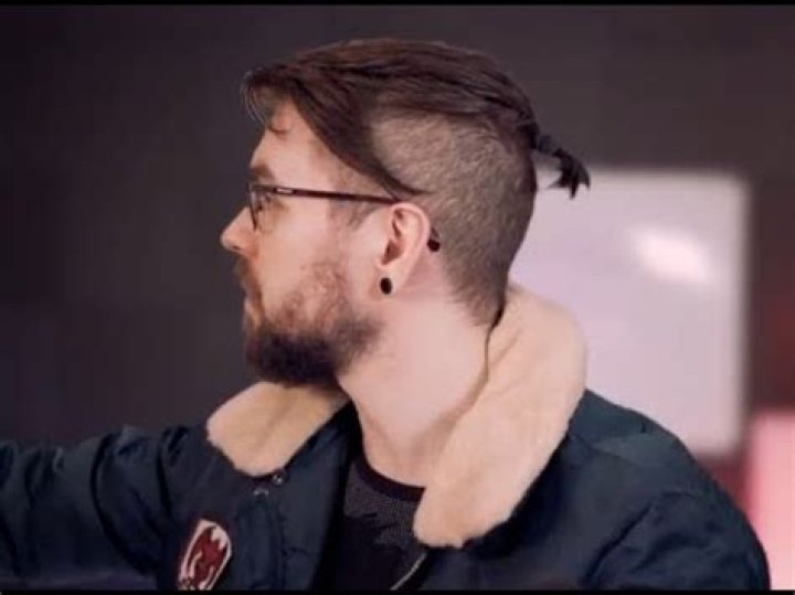 Seems like YouTuber Jacksepticeye Finds Himself Stylish with Man Bun Hair Style