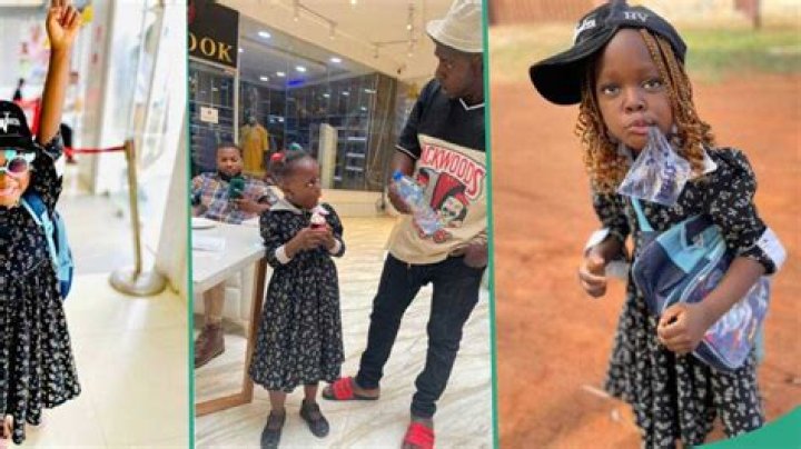 "She Looks up to Charles Okocha, Mr Macaroni": Meet 6-Year-Old Nigerian Girl Who Makes Funny Skits