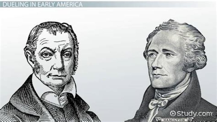 The Duel Between Burr and Hamilton Ended Burr's Career