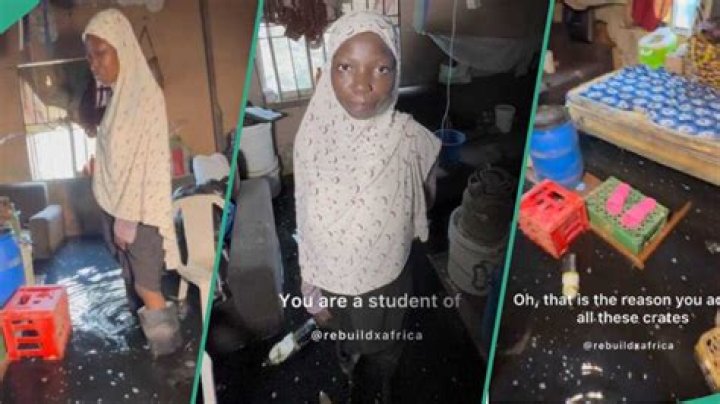 UNILAG Student Who Lives in Water-Logged Slum House for over 10 Years Shares How She Survives
