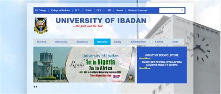 University of Ibadan (UI) distance learning courses: online education in 2024/2025