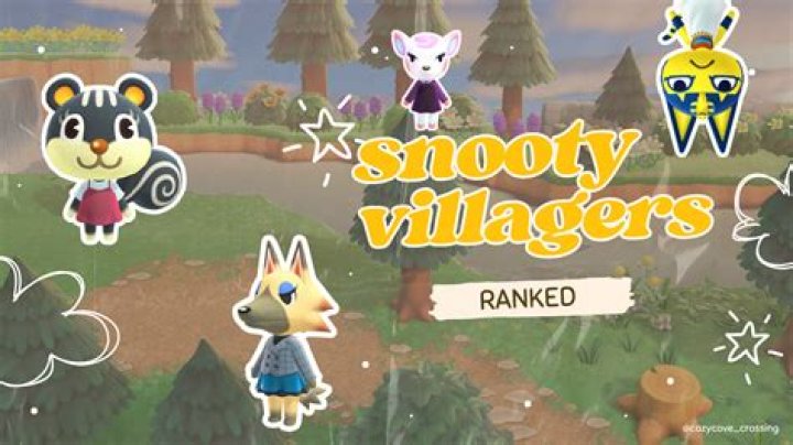Who Are the Snooty Villagers in 'Animal Crossing'? Who Is the Rarest?